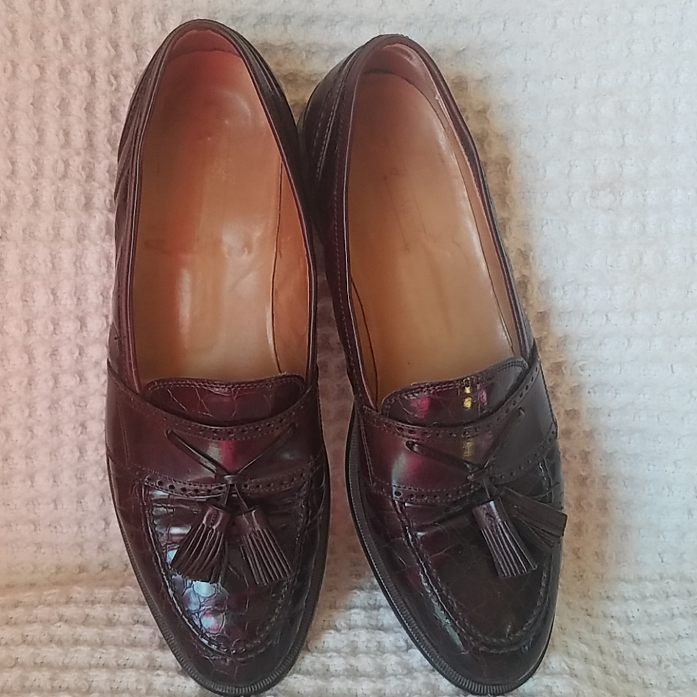 Men's Johnston & Murphy 9.5N Loafers Made in Italy